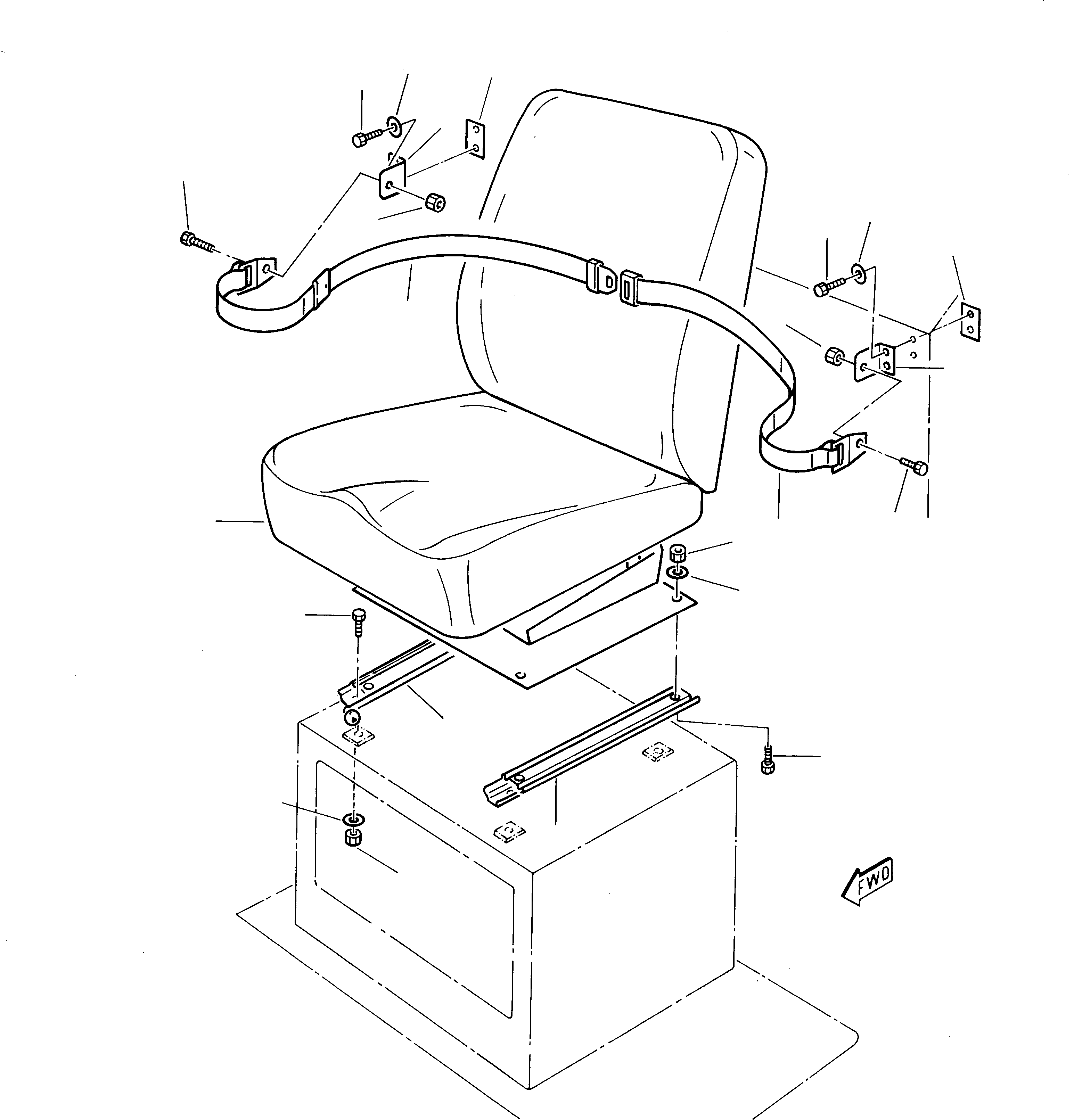 Excavators Komatsu / 222 S/N 22201043-Up(222) / OPERATOR