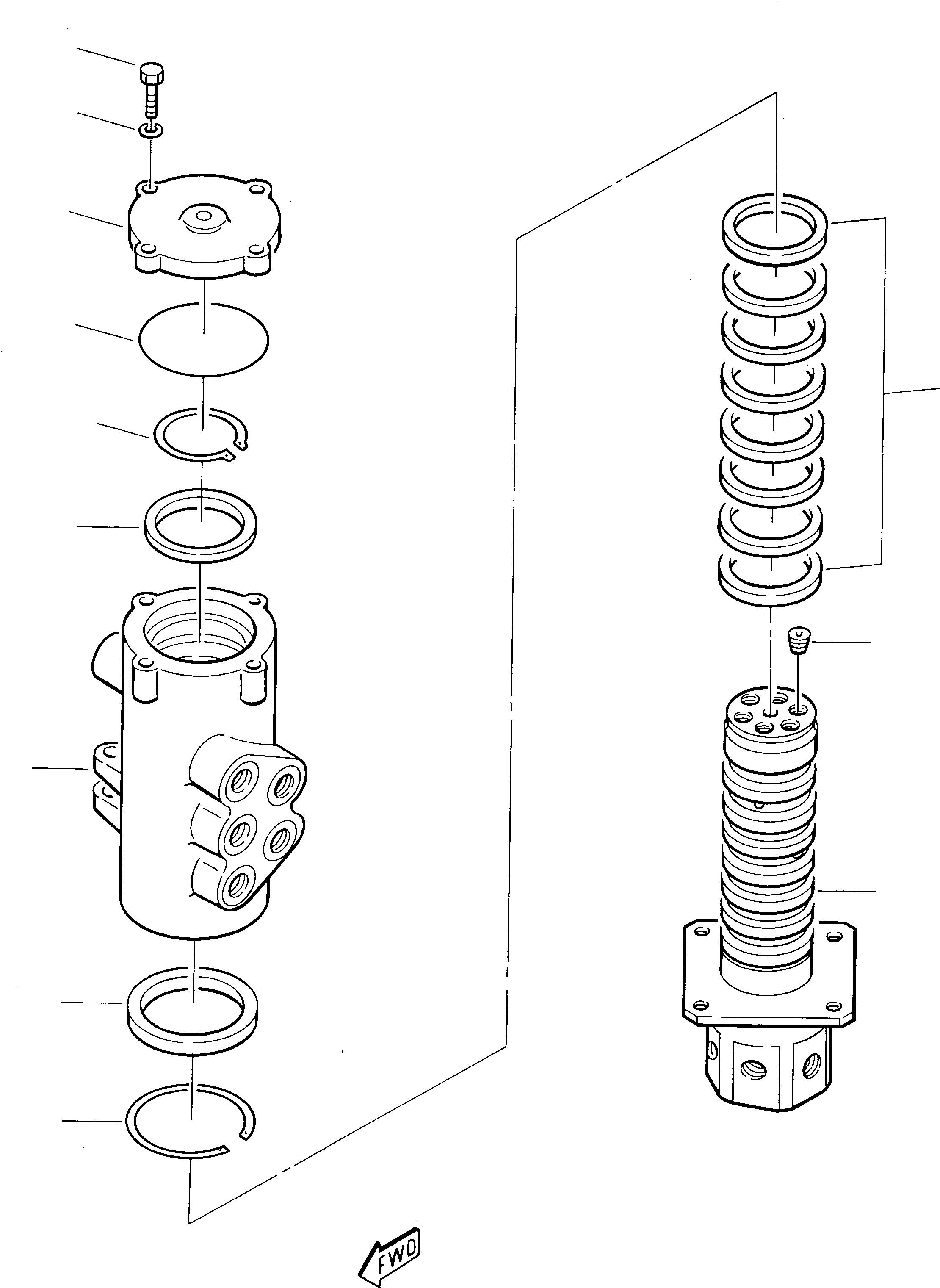 Excavators Komatsu / 245 S/N 24500007-Up(245) / SWIVEL JOINT(G-0100 : 7100)
