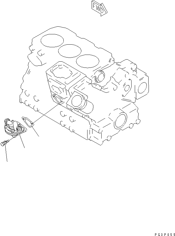 Engines Komatsu / 3D72-2E S/N 02519-UP(3d72-2er) / FUEL FEED PUMP(#02519-03750)(120060 : 0481)