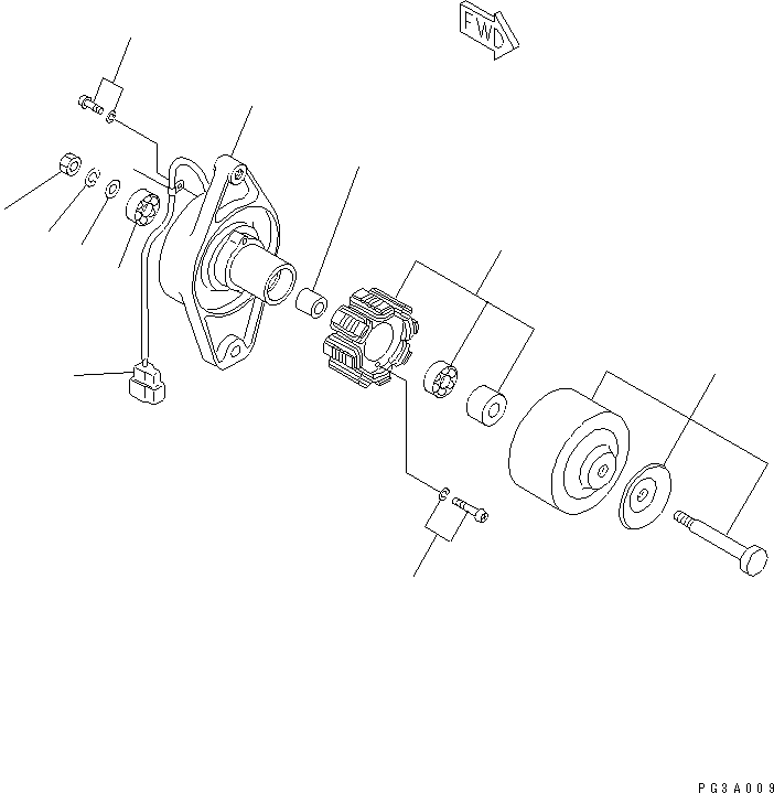 Engines Komatsu / 3D78-1D S/N 01589-UP(3d78-1dc) / ALTERNATOR (20A)(#01589-06462)(180040 : 0641)