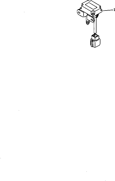 Komatsu parts book diagram for 3D84-2GA S/N 00292-UP: SAFETY RELAY(#03321-)