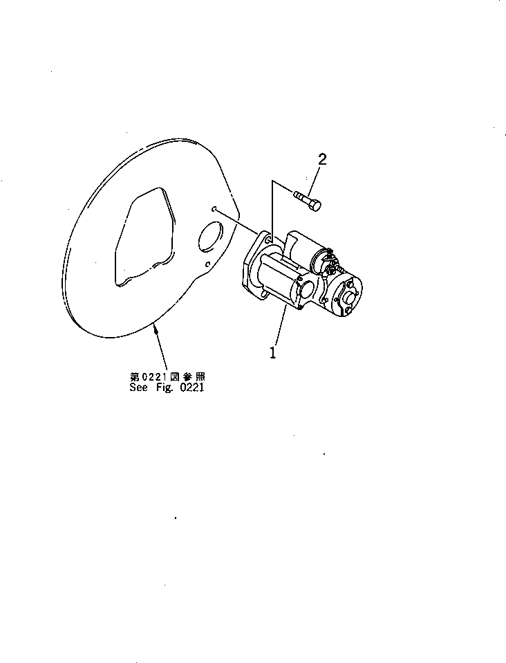 Engines Komatsu / 3D84N-2L S/N 25470-UP(3d84n-8r) / STARTING MOTOR AND MOUNTING(180020 : 0621)