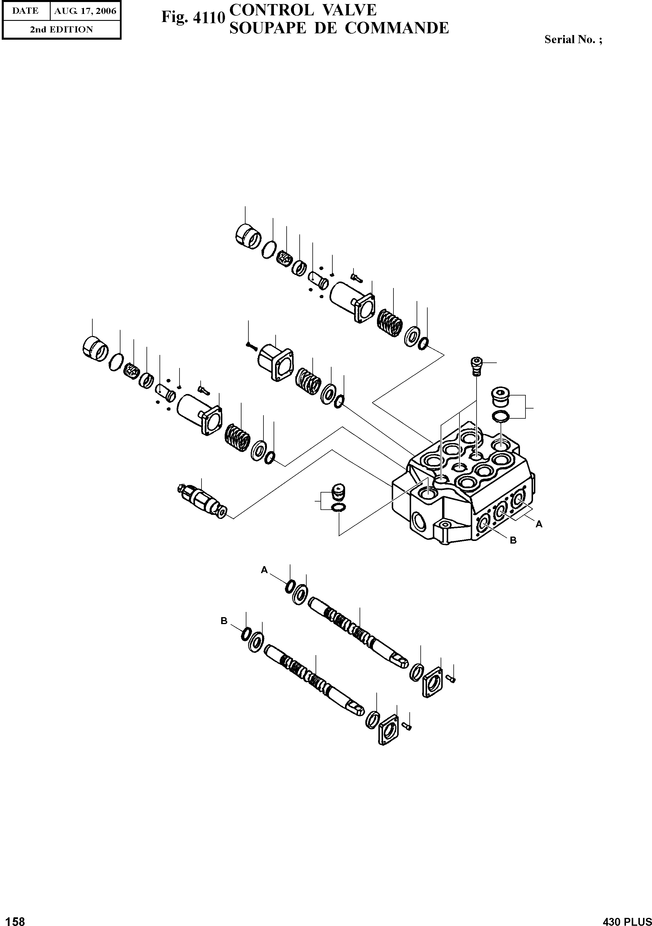 Other: DOOSAN-DAEWOO / 430 PLUS(430PLUS) / CONTROL VALVE(4110 : 4110)