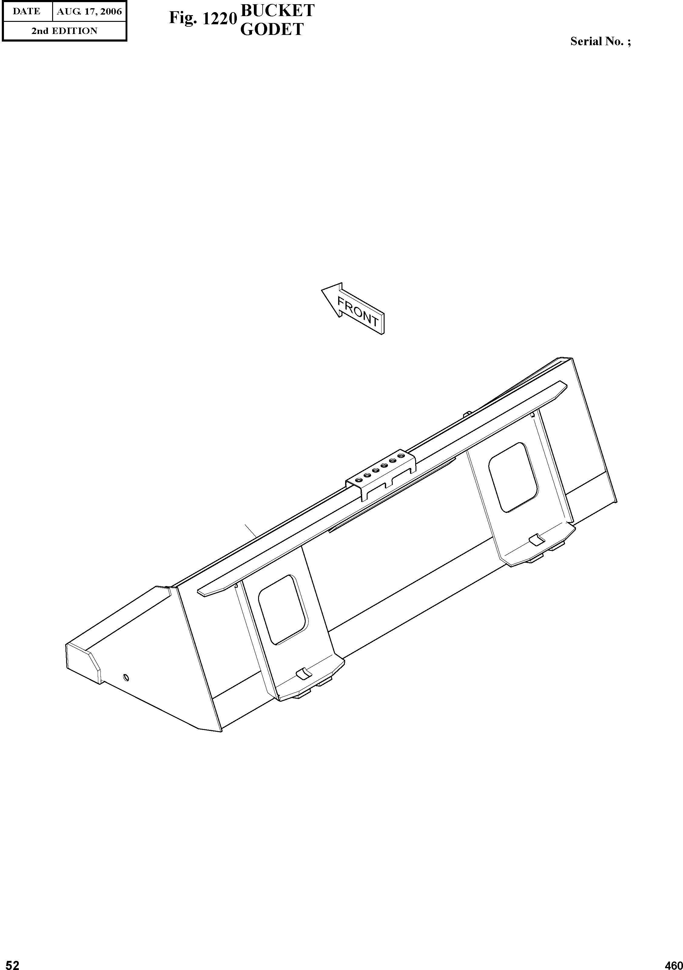 Other: DOOSAN-DAEWOO / 460(460) / BUCKET(1220 : 1220)