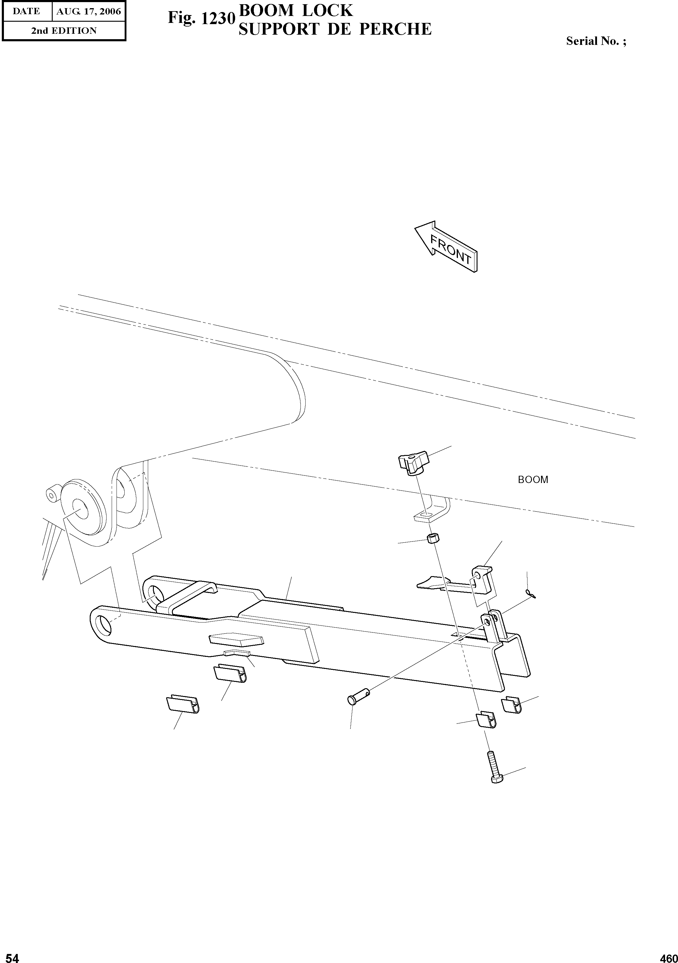 Other: DOOSAN-DAEWOO / 460(460) / BOOM LOCK(1230 : 1230)