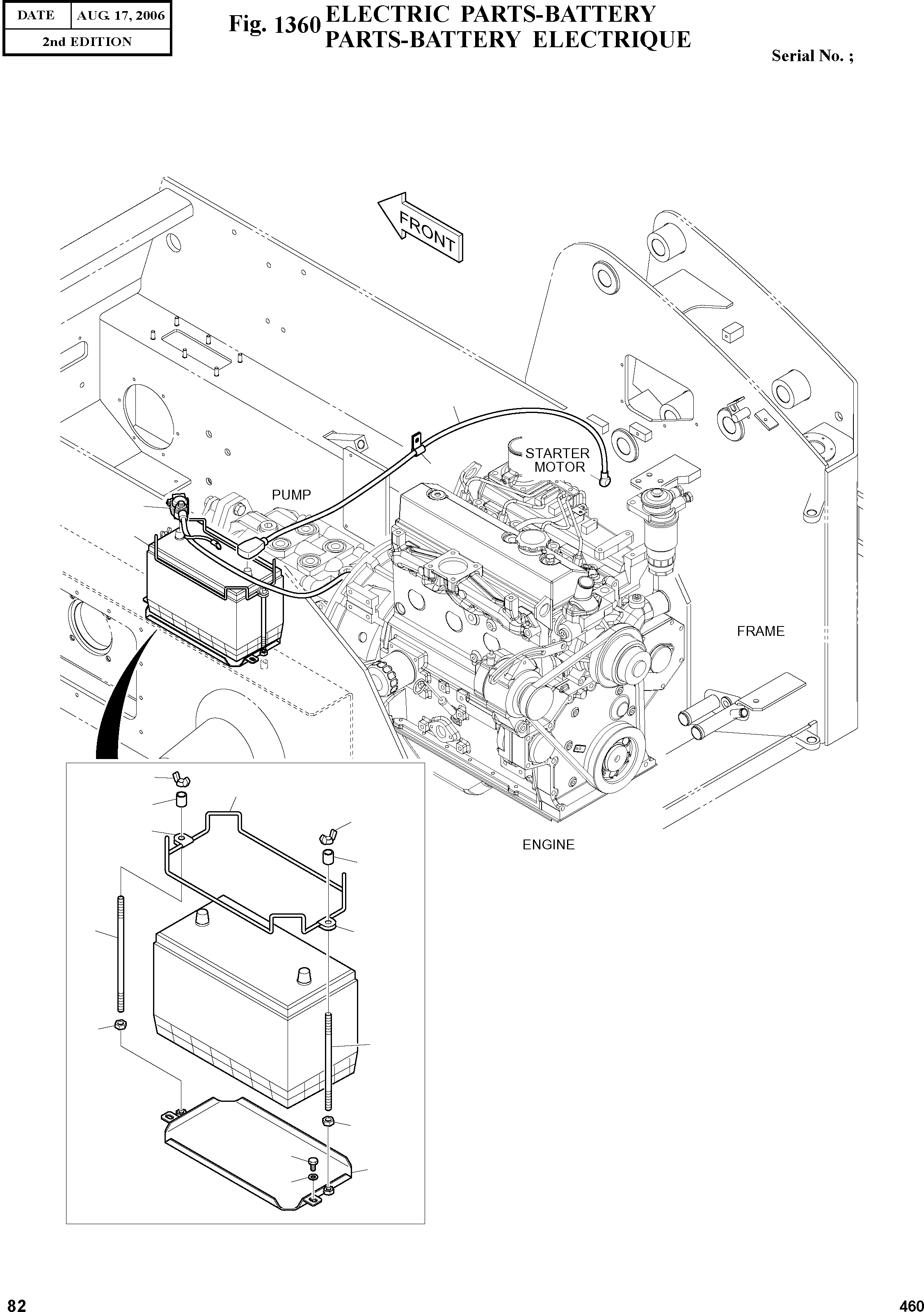 Other: DOOSAN-DAEWOO / 460(460) / ELECTRIC PARTS-BATTERY(1360 : 1360)