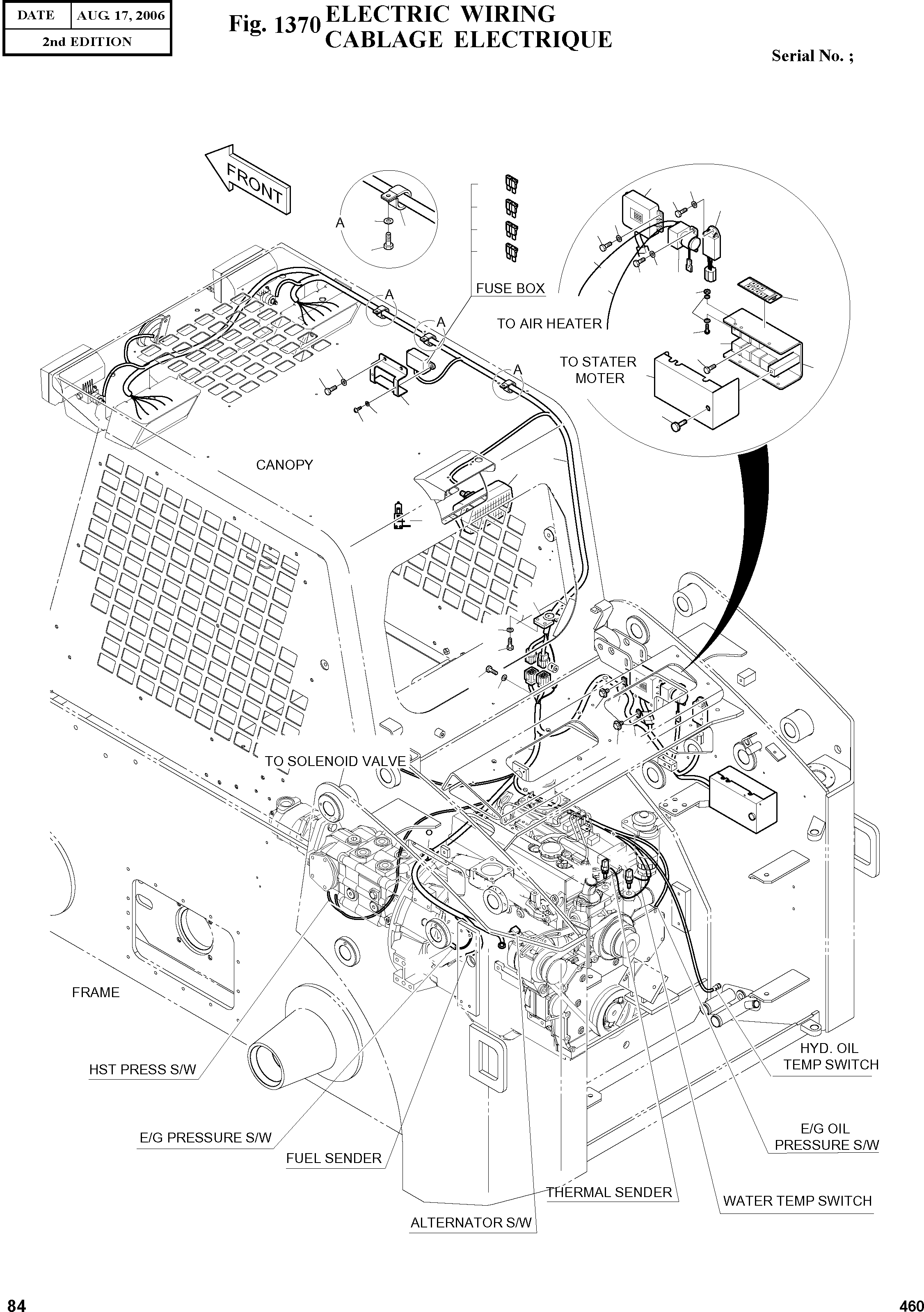 Other: DOOSAN-DAEWOO / 460(460) / ELECTRIC WIRING(1370 : 1370)