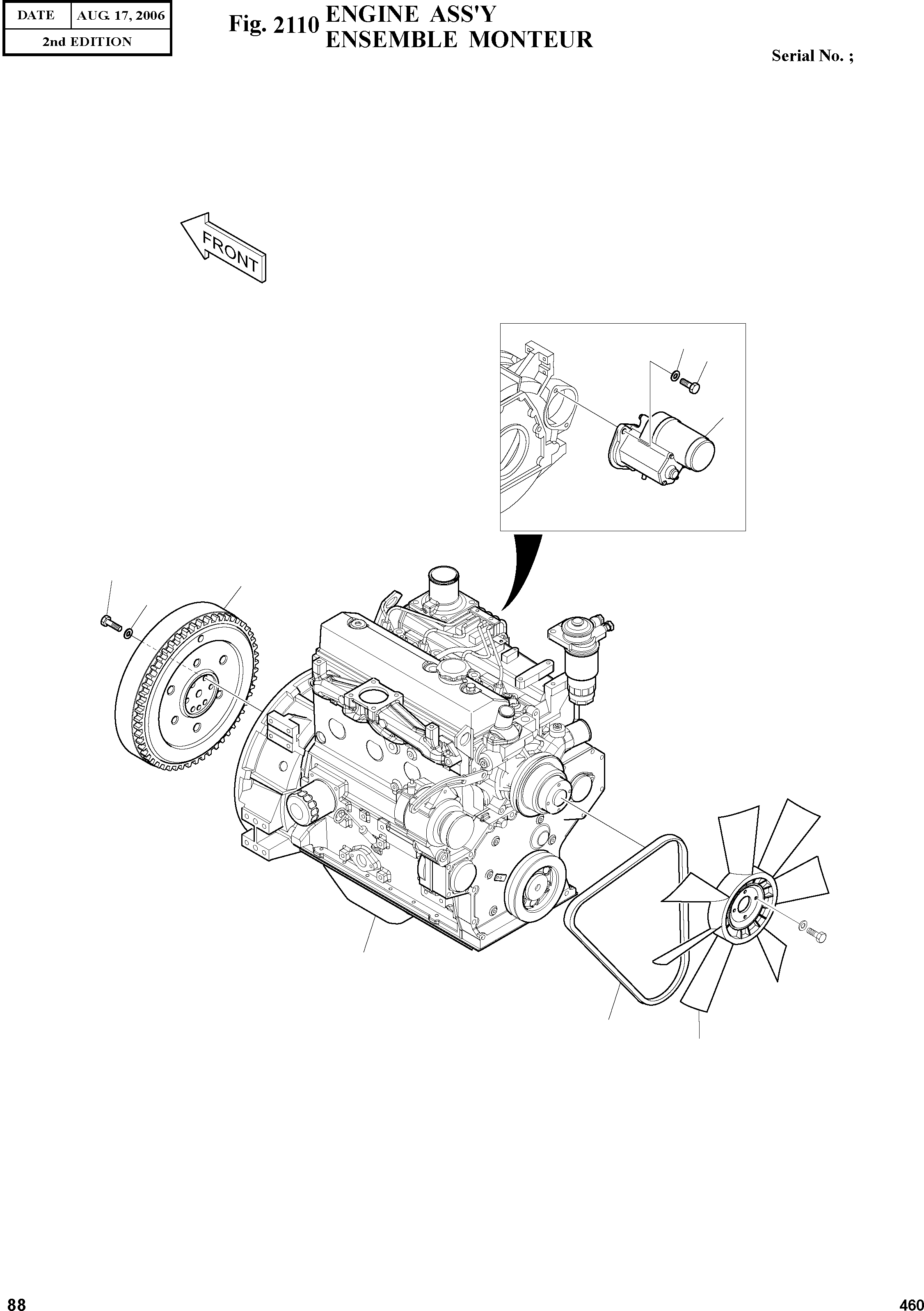 Other: DOOSAN-DAEWOO / 460(460) / ENGINE ASS