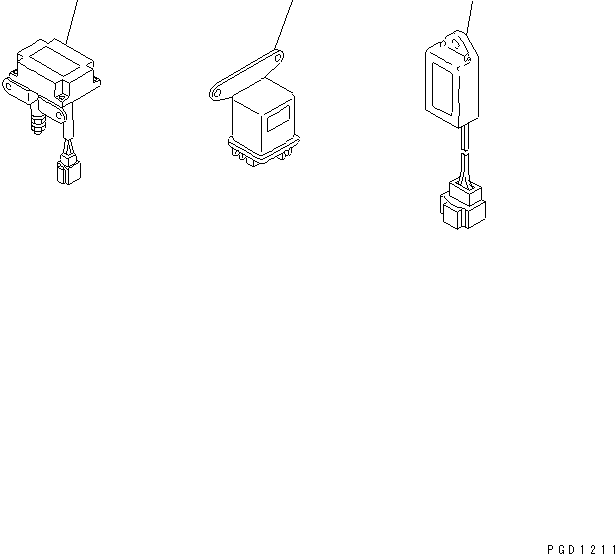 Engines Komatsu / 4D88E-3C-M S/N 00101-UP(4d88e-3r) / ELECTRICAL PARTS (FORWERDED INDIVIDUALLY PARTS)(#00145-)(030370 : A9610-A0A1)