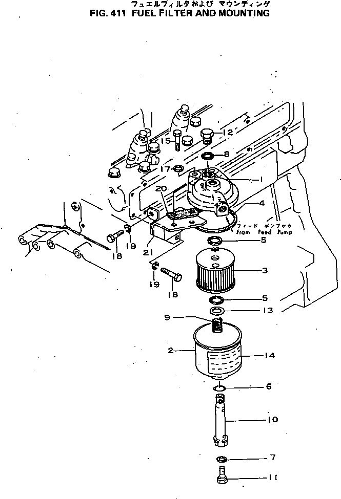 Engines Komatsu / 4D92-1B S/N 11008-UP(4d92-1br) / (120020 : 411) Engines Komatsu / 4D92-1B S/N 11008-UP(4d92-1br) / (120020 : 411)