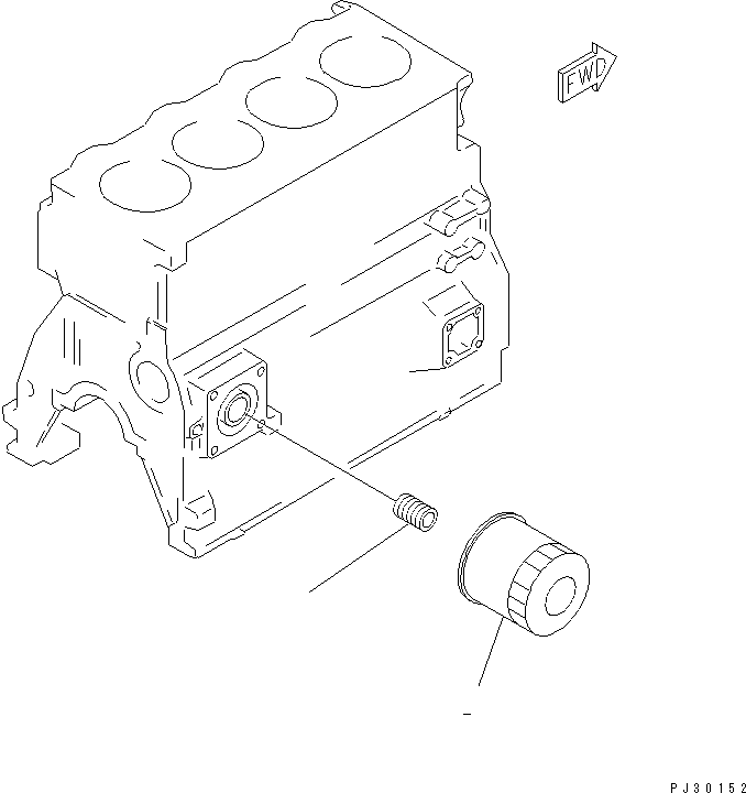 Engines Komatsu / 4D95L-1K S/N 15548-UP(4d95l-dr) / (090020 : 0311)