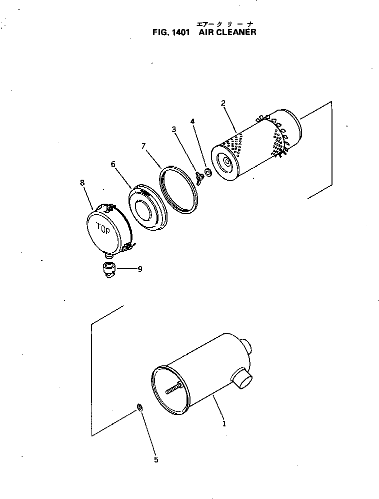 Engines Komatsu / 4D95L-W-1A S/N 10001-UP(4d95l-wr) / (030060 : 1401)
