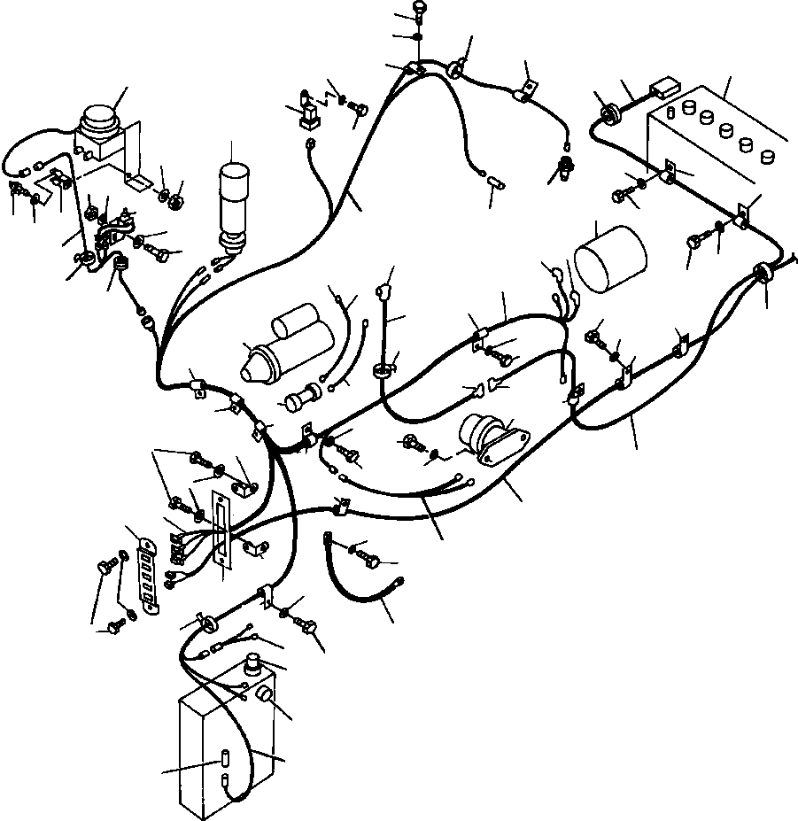 Wheel Loaders DRESSTA / 512 S/N C003001-UP(512) / ELECTRICAL SYSTEM (ENGINE LINE)(01-062 : 01-062)