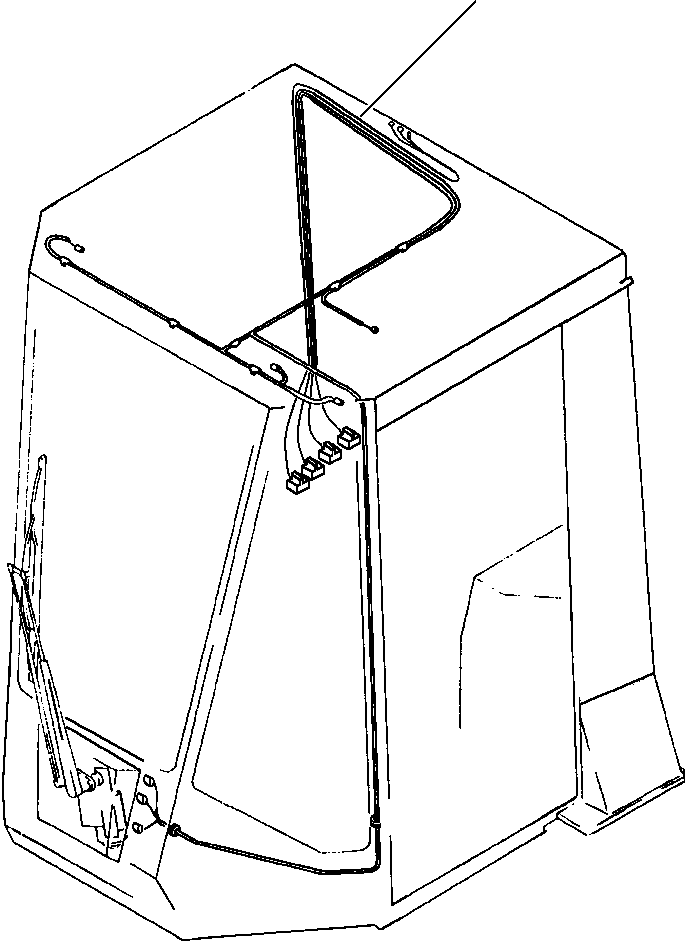 Wheel Loaders DRESSTA / 512 S/N C003001-UP(512) / ELECTRICAL SYSTEM ROPS CAB(01-074 : 01-074)