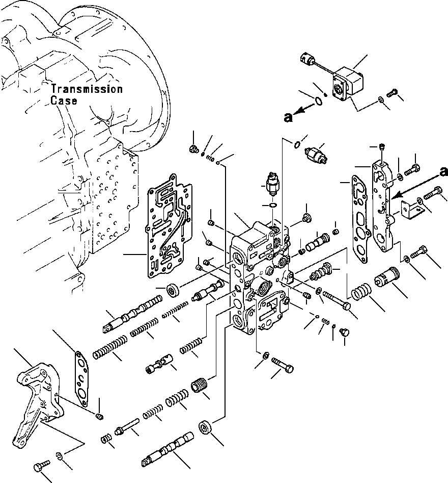 Wheel Loaders DRESSTA / 512 S/N C003001-UP(512) / TRANSMISSION (CONTROL VALVE)(02-024 : 02-024)