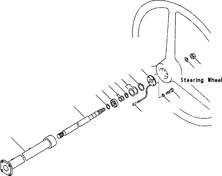 Wheel Loaders DRESSTA / 512 S/N C003001-UP(512) / STEERING COLUMN(04-026 : 04-026)