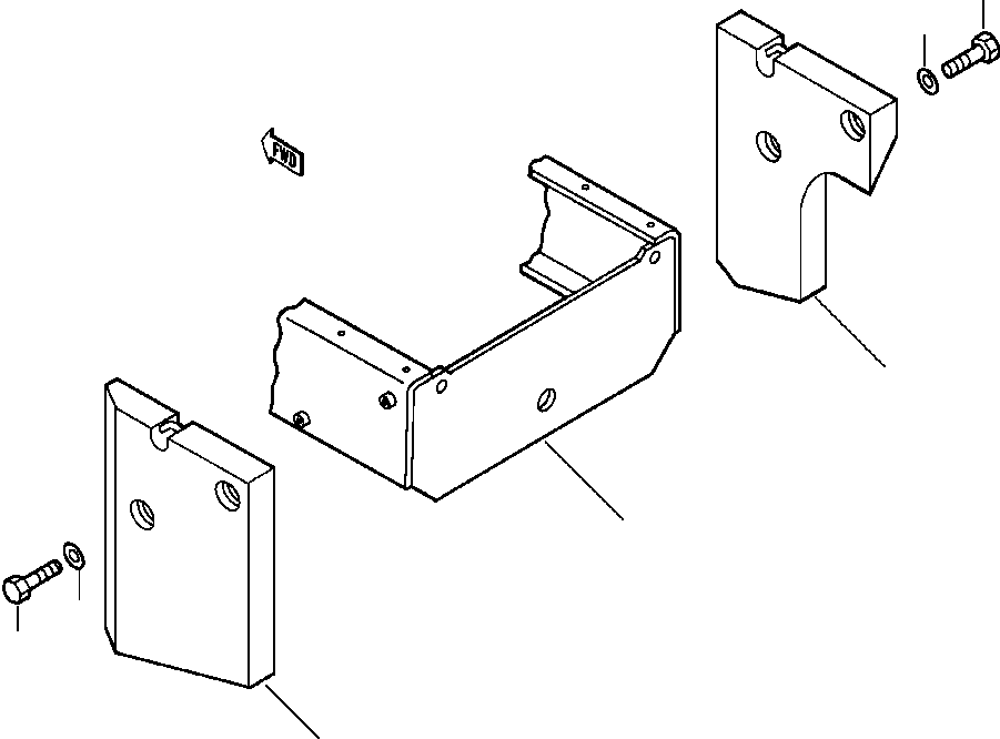 Wheel Loaders DRESSTA / 512 S/N C003001-UP(512) / ADDITIONAL COUNTERWEIGHT(05-010 : 05-010)