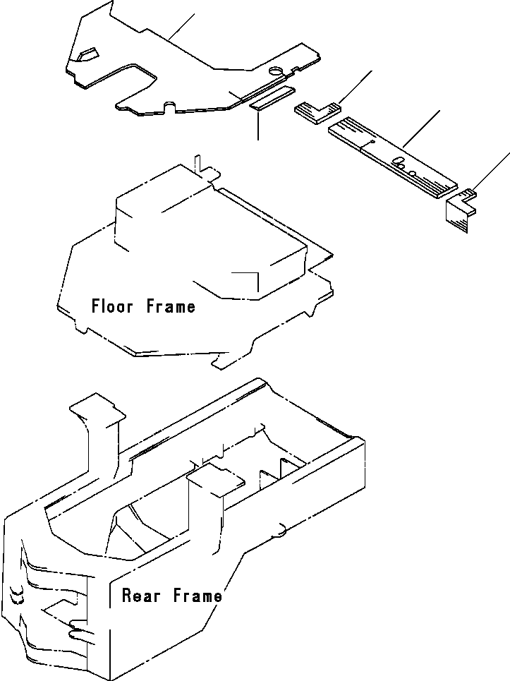 Wheel Loaders DRESSTA / 512 S/N C003001-UP(512) / FLOOR MATS(05-024 : 05-024)