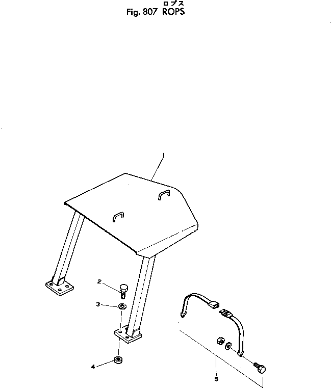 Wheel Loaders Komatsu / 515-1 S/N 10001-UP(515-1r) / ROPS(240020 : 807)
