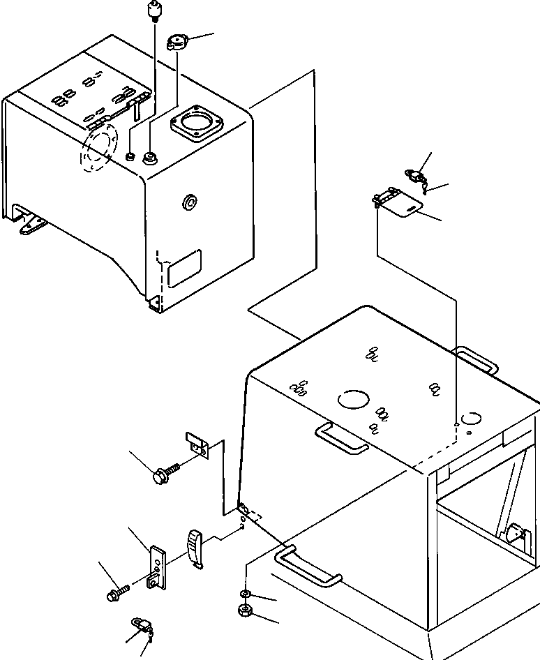 Wheel Loaders DRESSTA / 542 S/N U004001-U004100 & C004101-UP(542) / FIG NO. 5291 VANDALISM PROTECTION(05-044 : 02ZZW380.001)