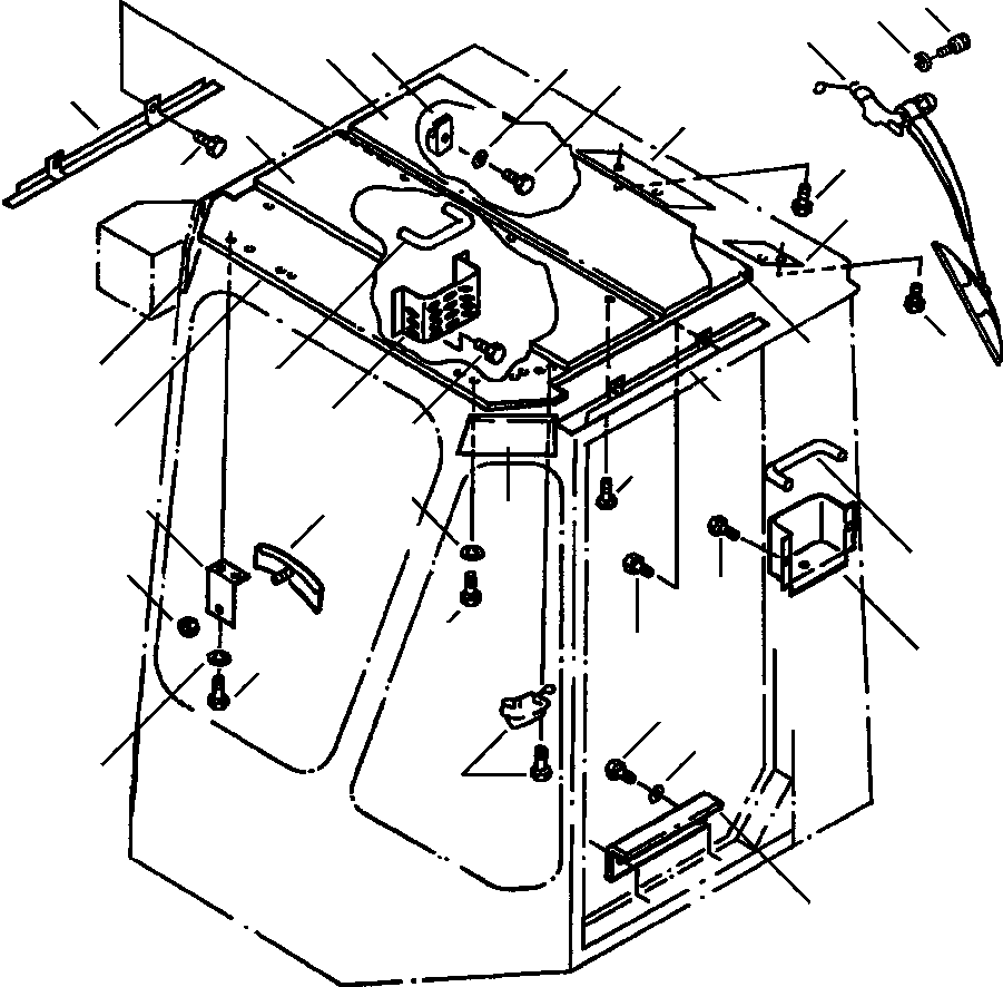 Wheel Loaders DRESSTA / 542 S/N U004001-U004100 & C004101-UP(542) / FIG NO. 5443B OPERATOR