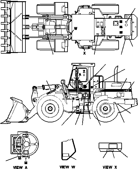 Wheel Loaders DRESSTA / 542 S/N U004001-U004100 & C004101-UP(542) / FIG NO. 9802 PRODUCT GRAPHICS ENGLISH(09-002 : 02AD0542.001)