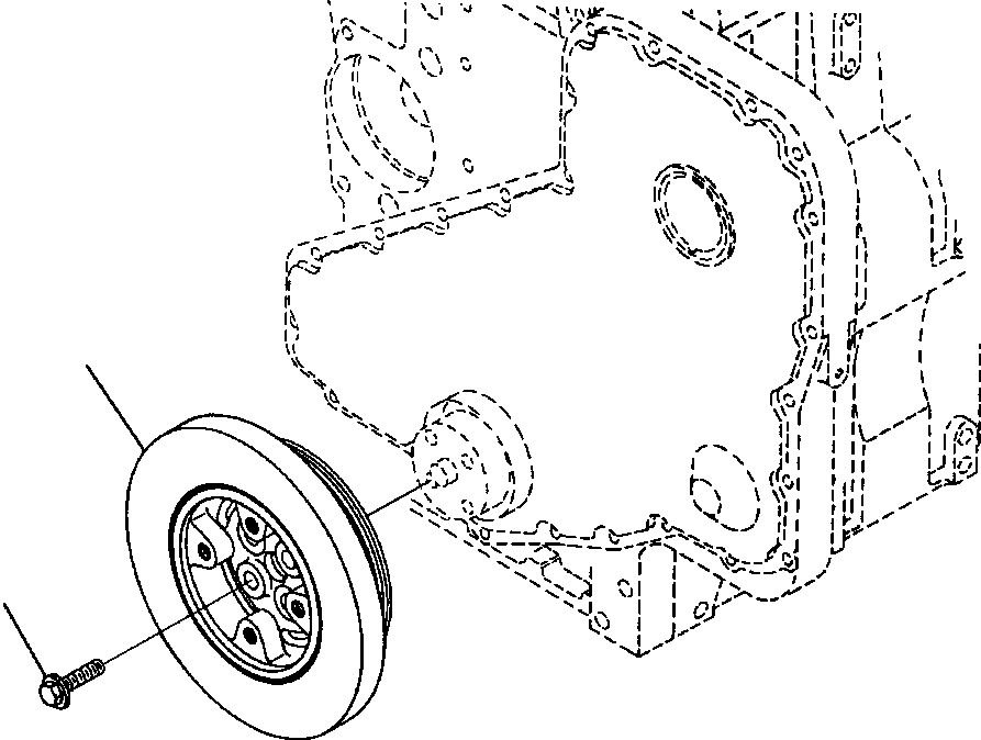 Wheel Loaders DRESSTA / 542 S/N U004001-U004100 & C004101-UP(542) / VIBRATION DAMPER(E2-020 : E2AW614T.002)