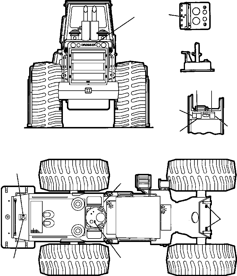 Wheel Loaders DRESSTA / 570C S/N U005001-UP(570C) / PRODUCT GRAPHICS, FOREIGN LANGUAGE(02-006 : 02-006)