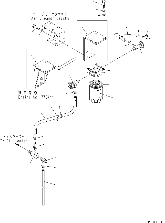 Komatsu parts book diagram for 6D105-1M-F S/N 15149-UP: CORROSION RESISTOR