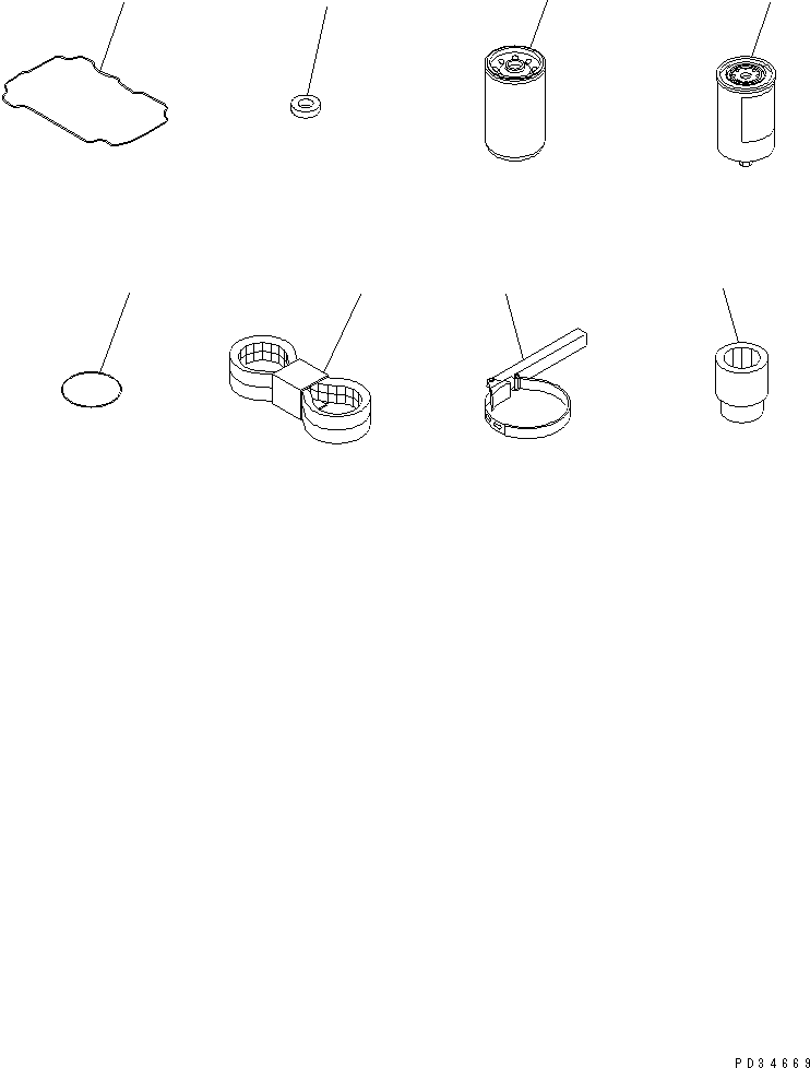 Engines Komatsu / 6D125E-2D-5 S/N 60721-UP(6d125e4c) / SPARE PARTS (NOISE SUPPRESSION SPEC.)(#80915-)(031270 : B9999-A3B2)