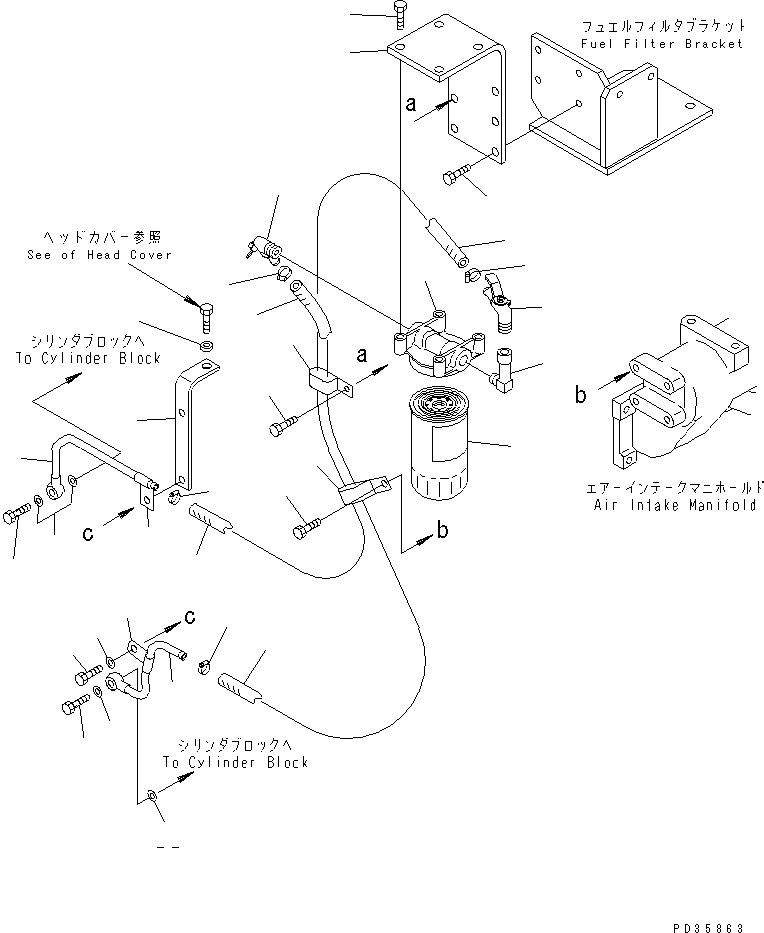 Engines Komatsu / 6D125E-2A-5 S/N 60721-UP(6d125e9r) / CORROSION RESISTER(#61582-)(031610 : A5210-A3C8)