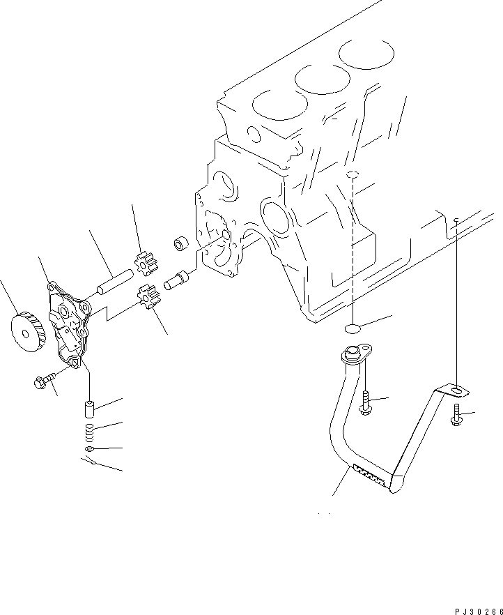 Engines Komatsu / 6D95L-1U S/N 23421-UP(6d95l-nr) / (090010 : 0302)