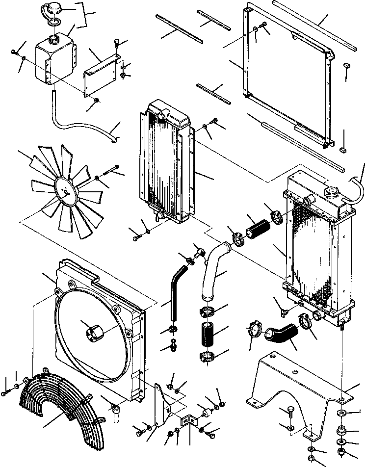 Rollers DRESSTA / 712 & 714 S/N 61880-UP(712714) / COOLING SYSTEM(06-002 : 06-002)