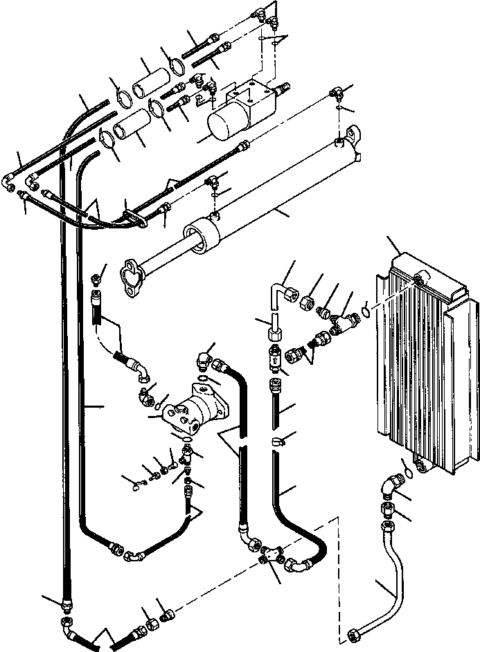 Rollers DRESSTA / 712 & 714 S/N 61880-UP(712714) / STEERING HYDRAULICS(10-002 : 10-002)