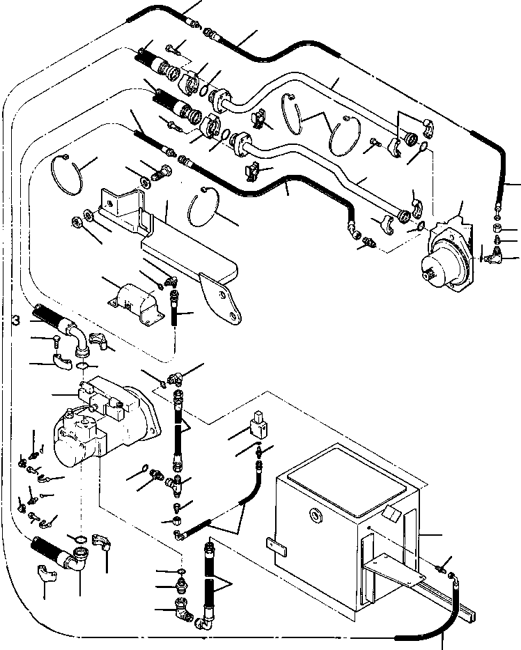 Rollers DRESSTA / 712 & 714 S/N 61880-UP(712714) / DRUM DRIVE HYDRAULICS(10-016 : 10-016)
