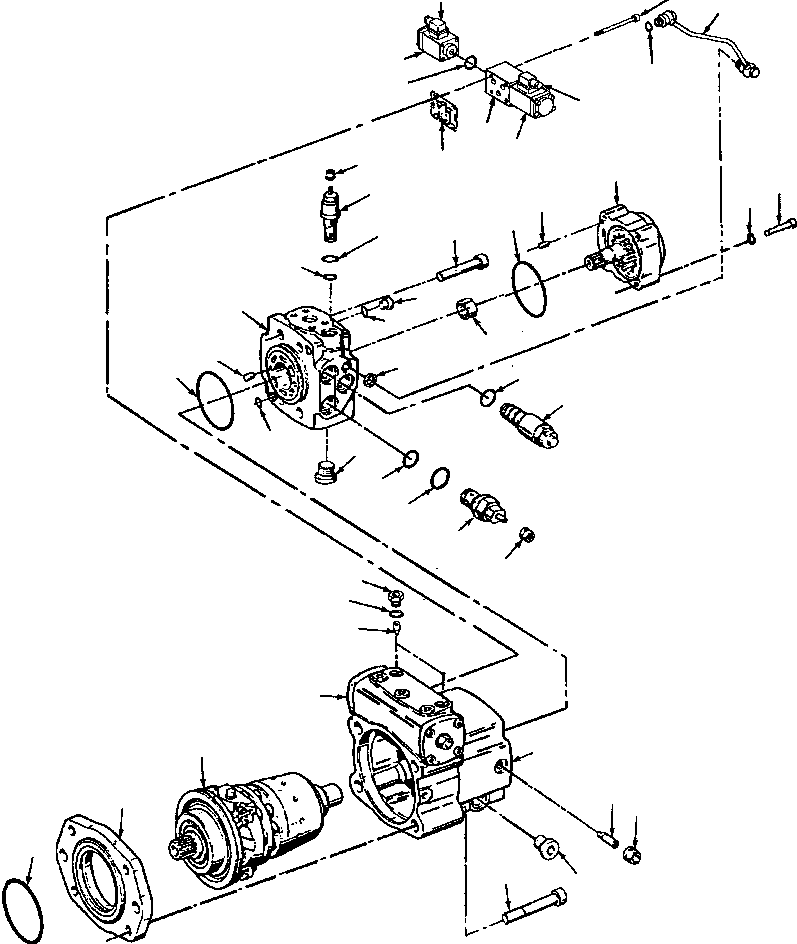 Rollers DRESSTA / 712 & 714 S/N 61880-UP(712714) / DRUM DRIVE PUMP S/N 61880 THRU 62312, 62327 & 62328(10-026 : 10-026)