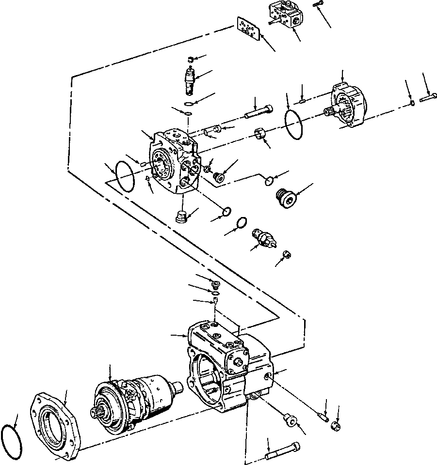 Rollers DRESSTA / 712 & 714 S/N 61880-UP(712714) / DRUM DRIVE PUMP S/N 62313 THRU 62326, 62329 & UP(10-030 : 10-030)