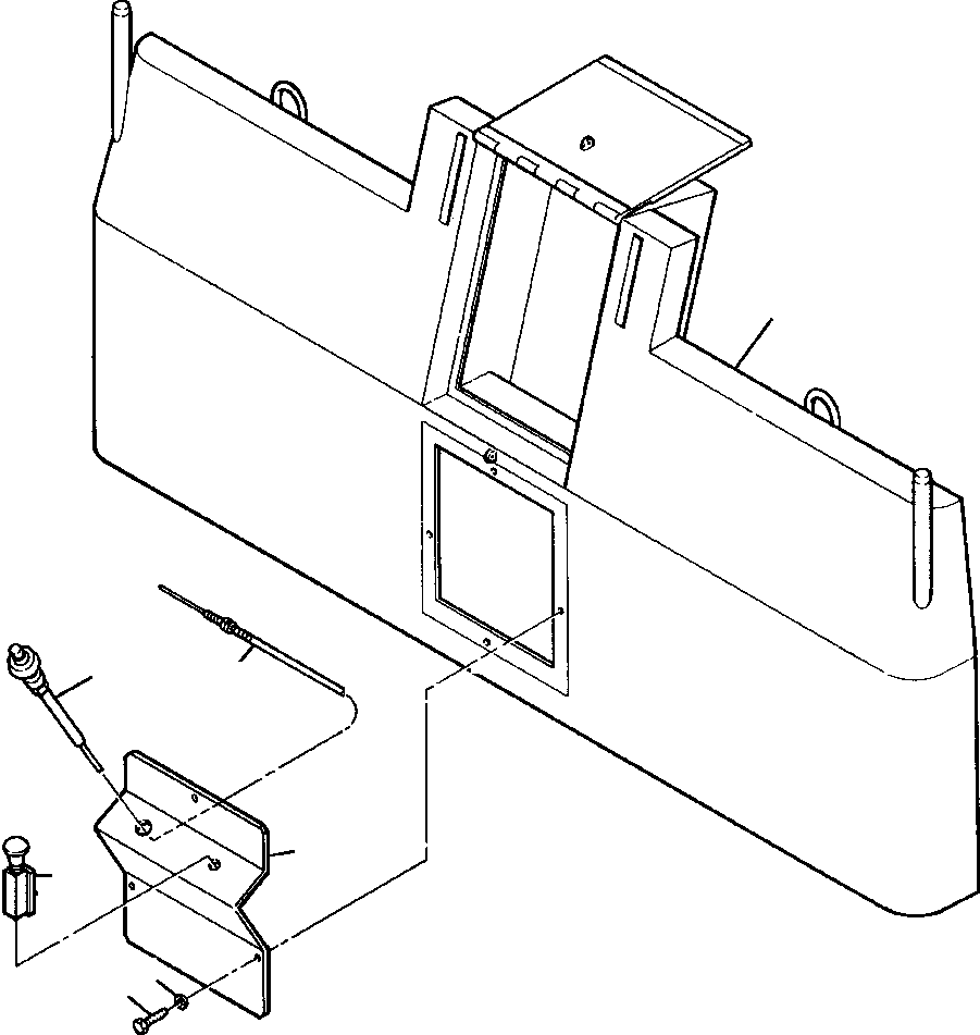 Rollers DRESSTA / 712 & 714 S/N 61880-UP(712714) / COVER PLATE INSTALLATION(13-018 : 13-018)