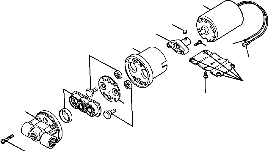 Rollers DRESSTA / 712 & 714 S/N 61880-UP(712714) / SPRINKLER PUMP(17-006 : 17-006)