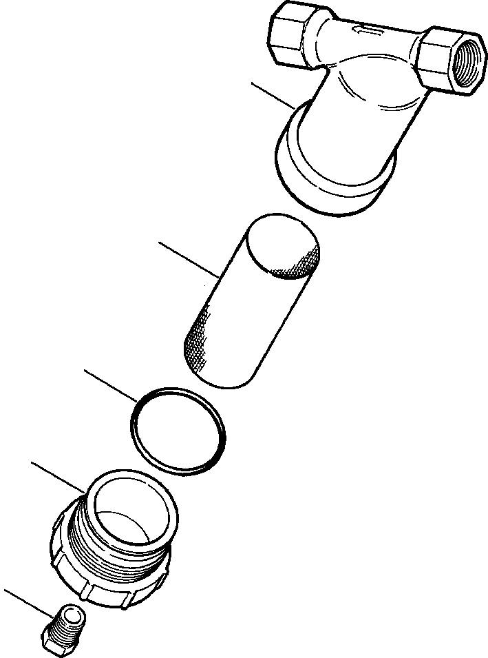 Rollers DRESSTA / 712 & 714 S/N 61880-UP(712714) / STRAINER LINE & SUCTION(17-008 : 17-008)