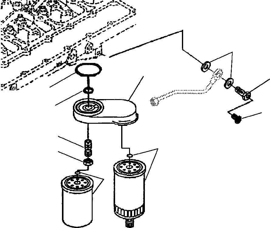 Rollers DRESSTA / 712 & 714 S/N 61880-UP(712714) / FUEL FILTER(E4-010 : E4-010)