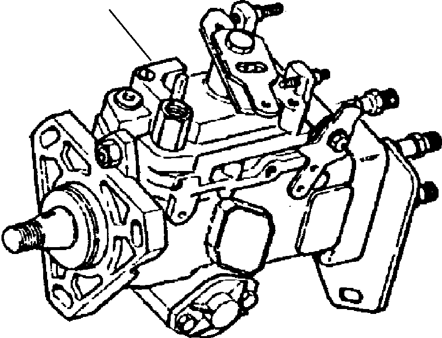 Rollers DRESSTA / 712 & 714 S/N 61880-UP(712714) / FUEL PUMP W/ TURBOCHARGER(E4-018 : E4-018)