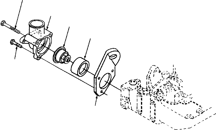 Rollers DRESSTA / 712 & 714 S/N 61880-UP(712714) / THERMOSTAT AND HOUSING(E5-006 : E5-006)