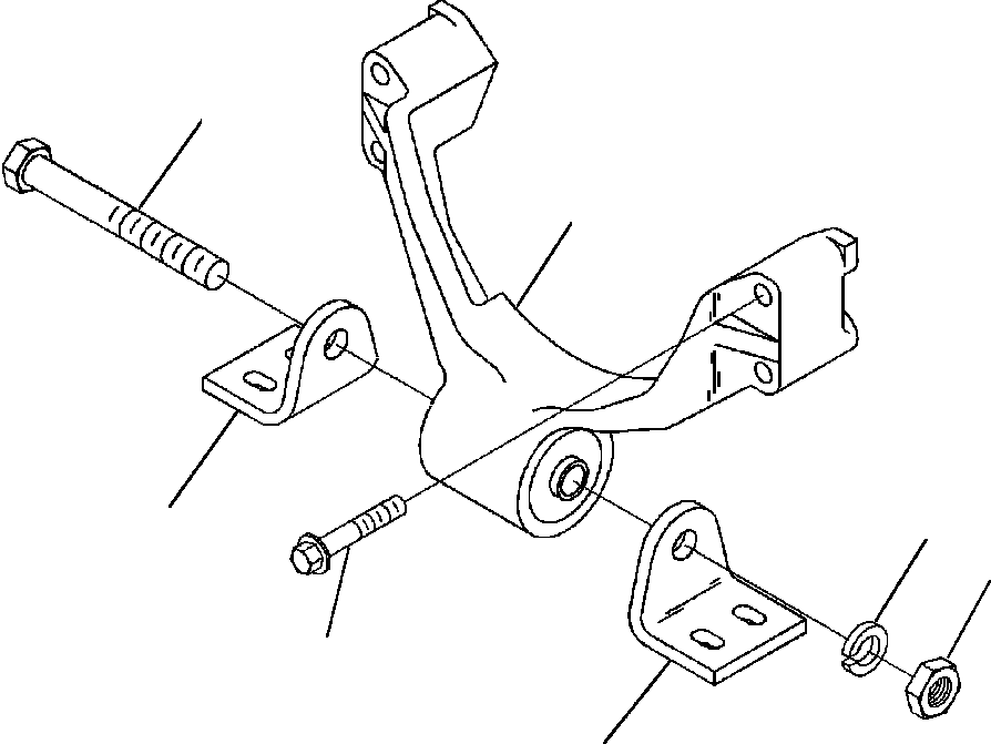Rollers DRESSTA / 712 & 714 S/N 61880-UP(712714) / FRONT ENGINE SUPPORT(E8-002 : E8-002)