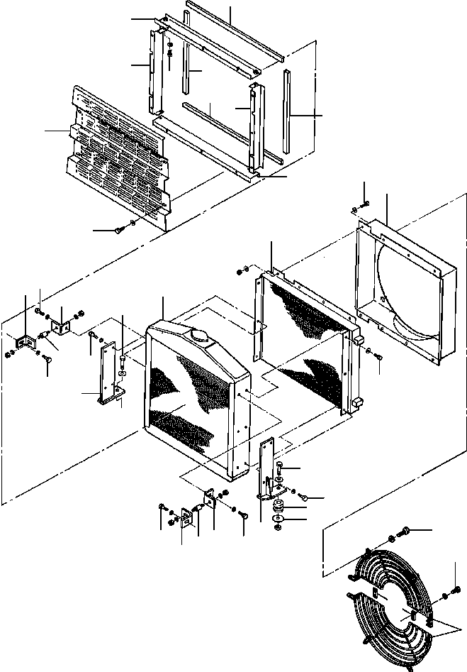 Rollers DRESSTA / 784, D784, PD784 S/N 452000-Up(784) / RADIATOR & OIL COOLER MOUNTING(06-002 : 06-002)