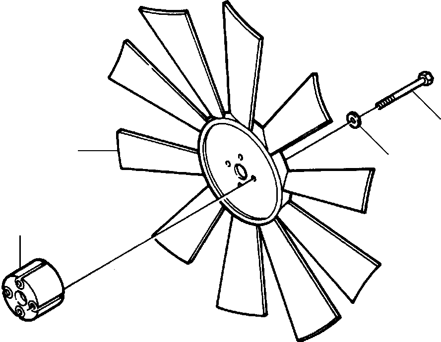 Rollers DRESSTA / 784, D784, PD784 S/N 452000-Up(784) / FAN & SPACER(06-008 : 06-008)