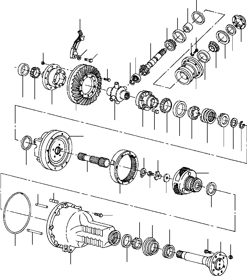 Rollers DRESSTA / 784, D784, PD784 S/N 452000-Up(784) / REAR AXLE(07-008 : 07-008)