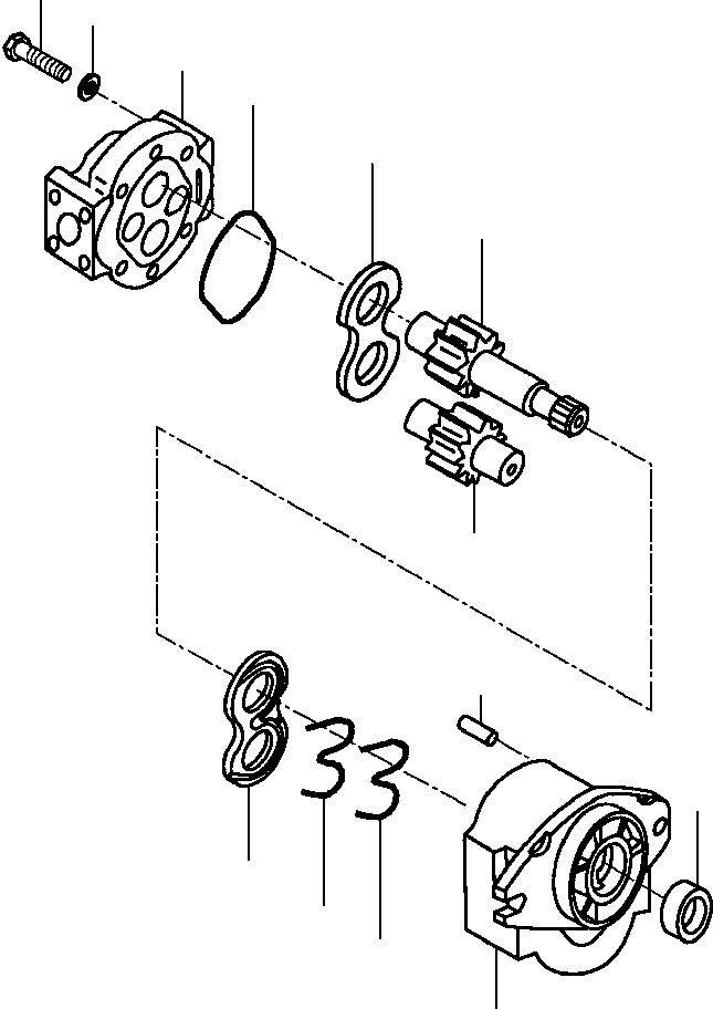 Rollers DRESSTA / 784, D784, PD784 S/N 452000-Up(784) / VIBRATOR PUMP(10-064 : 10-064)