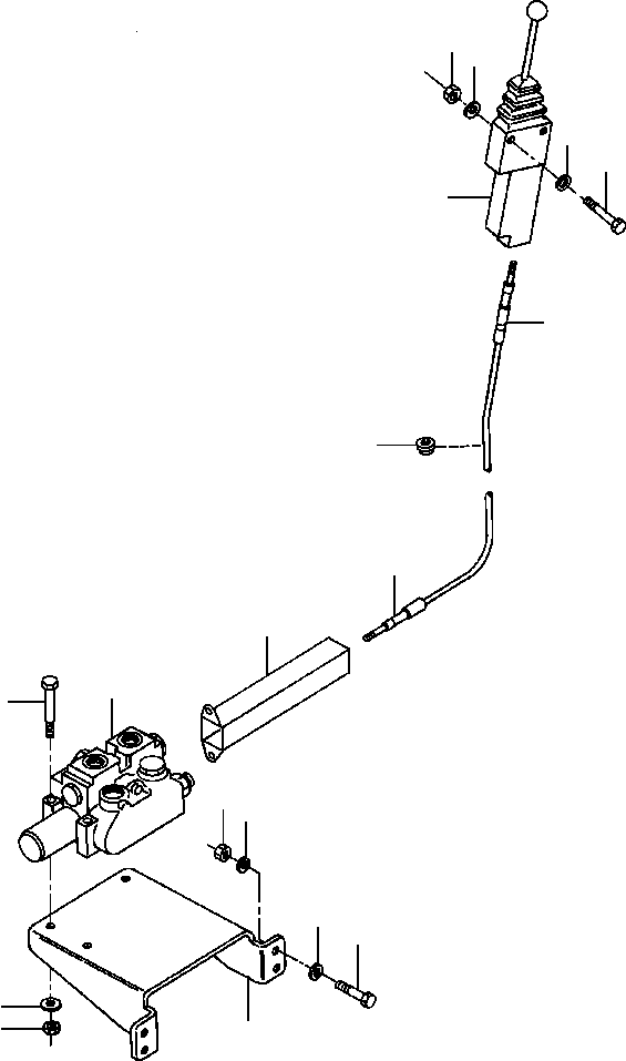 Rollers DRESSTA / 784, D784, PD784 S/N 452000-Up(784) / BLADE LIFT VALVE CONTROL INSTALLATION(10-080 : 10-080)
