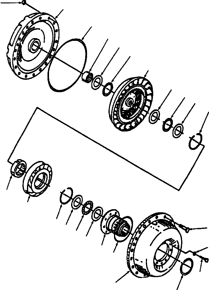Graders DRESSTA / 830 S/N U200000-U200416(830A1) / TORQUE CONVERTER(07-010 : 07-010)
